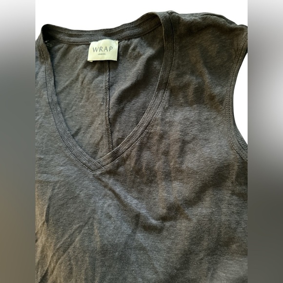 Wrap London Vneck Linen Tank and Acid Wash Tie Dye Junk de Luxe Tee - Picture 10 of 10
